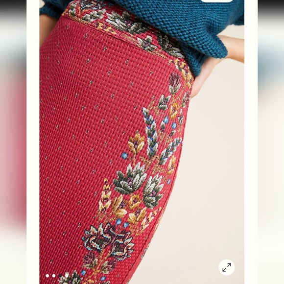ANTHROPOLOGIE | Farm Rio Catalina Knit Pencil Skirt Womens Size Medium - Picture 2 of 9